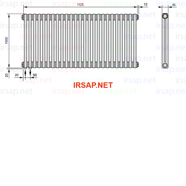 Радиатор IRSAP Tesi 21000/25 T18 CL 01